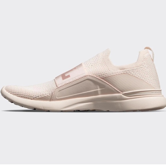 NIB NWT APL BLISS RUNNING SHOE SNEAKER Pastel Pink Triple Creme Ro… - Picture 4 of 9